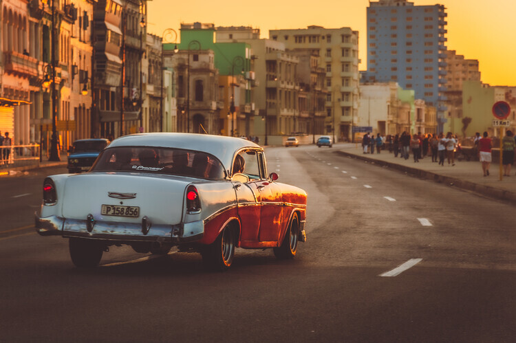 Koji Morishige Plakát, Obraz - Habana street, Koji Morishige, 40 × 26.7 cm