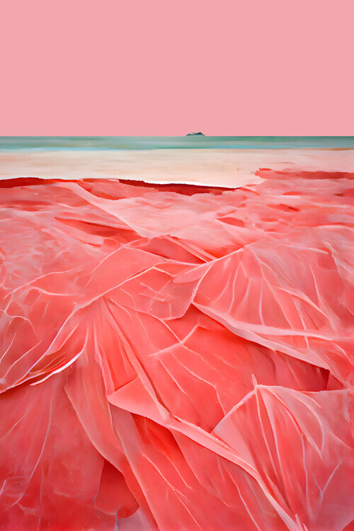Treechild Plakát, Obraz - Coral Beach, Treechild, 26.7 × 40 cm
