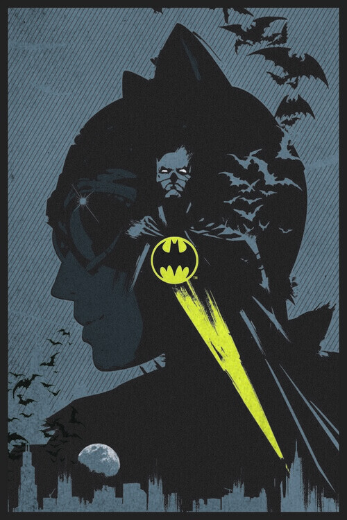 Europosters Plakát, Obraz - Catwoman & Batman - Protectors of Gotham, 26.7 × 40 cm