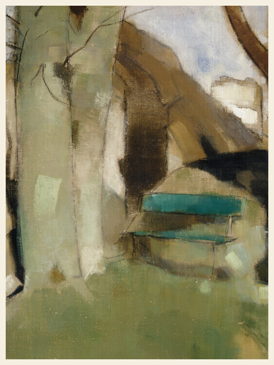 Helene Schjerfbeck Plakát, Obraz - Shadow on the Wall, Helene Schjerfbeck, 30 × 40 cm