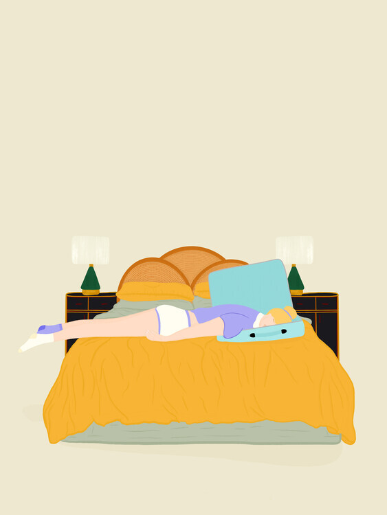 Jota de jai Plakát, Obraz - Digital Nomad, Jota de jai, 30 × 40 cm