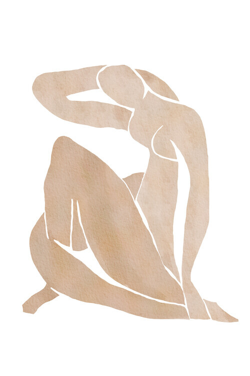1X Plakát, Obraz - Shape Abstract Art, 26.7 × 40 cm