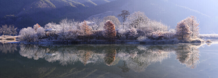 Tiger Seo Plakát, Obraz - Ice Island, Tiger Seo, 60 × 21.7 cm