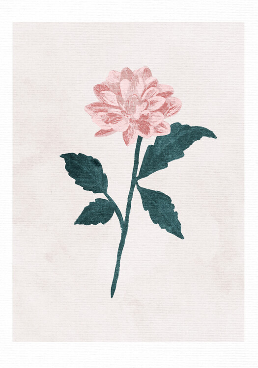 Goed Blauw Plakát, Obraz - Dahlia, Goed Blauw, 26.7 × 40 cm