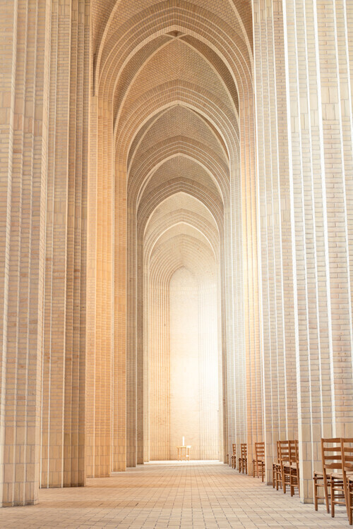 edengalan Plakát, Obraz - Minimal Church II, edengalan, 26.7 × 40 cm