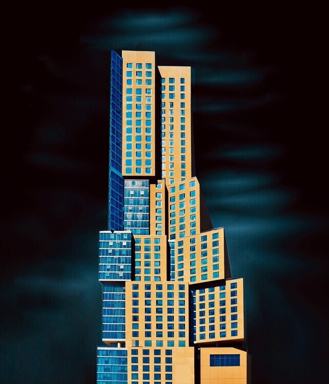 Arnon Orbach Plakát, Obraz - Tower of Babel, Arnon Orbach, 34.2 × 40 cm