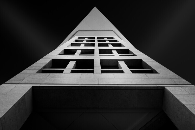 Abdelkader Allam Plakát, Obraz - Fine art architecture, Abdelkader Allam, 40 × 26.7 cm