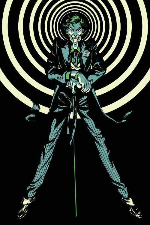 Europosters Plakát, Obraz - The Joker - Spiral of Death, 26.7 × 40 cm