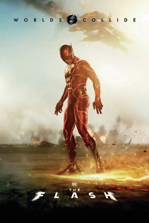 Europosters Plakát, Obraz - The Flash - Worlds Collide, 26.7 × 40 cm