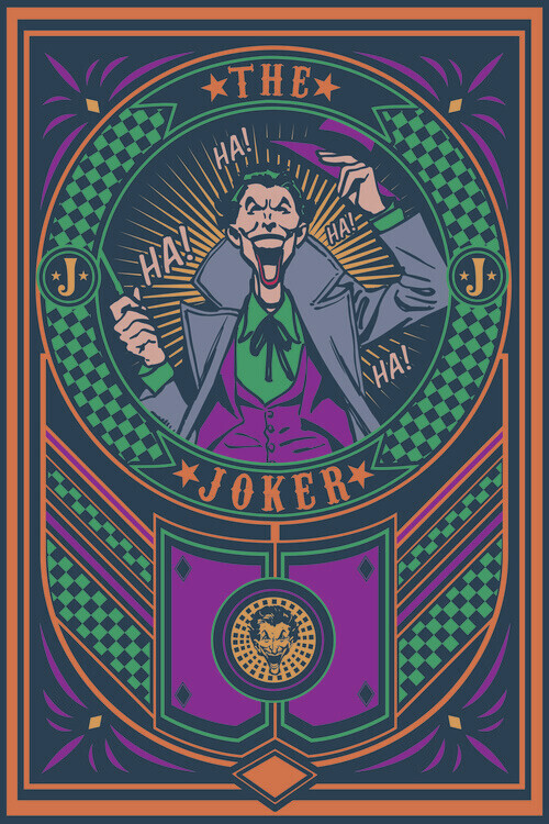 Europosters Plakát, Obraz - Joker - Freak, 26.7 × 40 cm