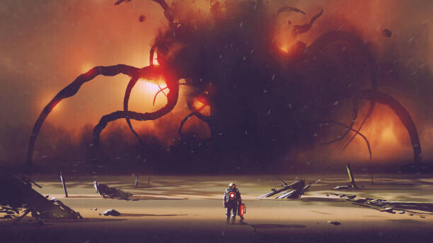 Grandfailure Plakát, Obraz - mysterious thing on the horizon, Grandfailure, 40 × 22.2 cm