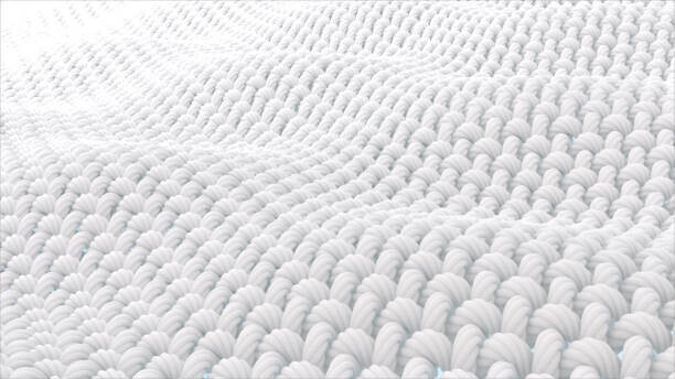 Pathompong Thongsan Plakát, Obraz - Close up fabric fiber in underwater, Pathompong Thongsan, 40 × 22.2 cm