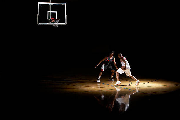 D Miralle Plakát, Obraz - Basketball players playing one on one, D Miralle, 40 × 26.7 cm