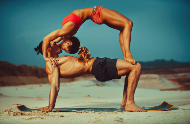 chaoss Plakát, Obraz - Sports stretching, chaoss, 40 × 26.7 cm