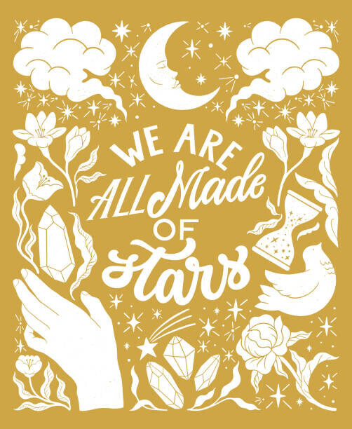 ElenKoss Plakát, Obraz - We are all made of stars, ElenKoss, 32.8 × 40 cm