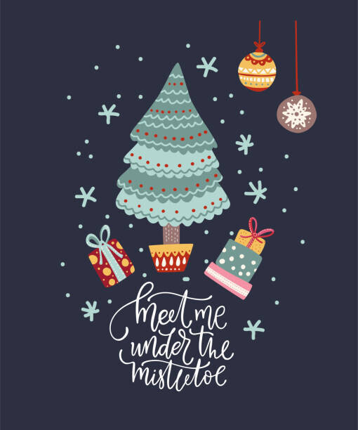 trigubova Plakát, Obraz - Christmas vector cartoon mouse in a flat style., trigubova, 33.3 × 40 cm