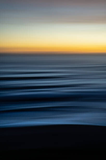 Photo by Joel Sharpe Plakát, Obraz - Lines of the Sea, Photo by Joel Sharpe, 26.7 × 40 cm