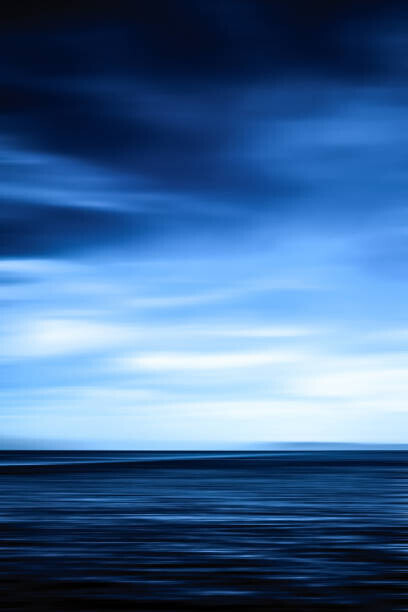 anneleven / 500px Plakát, Obraz - Abstract ocean wall decor background,Long exposure, anneleven / 500px, 26.7 × 40 cm