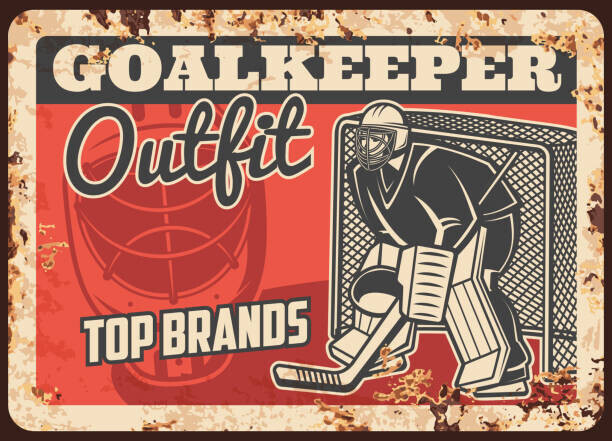 seamartini Plakát, Obraz - Ice hockey outfit and equipment store banner, seamartini, 40 × 30 cm