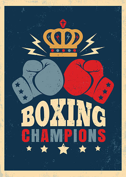 serazetdinov Plakát, Obraz - poster for boxing, serazetdinov, 30 × 40 cm