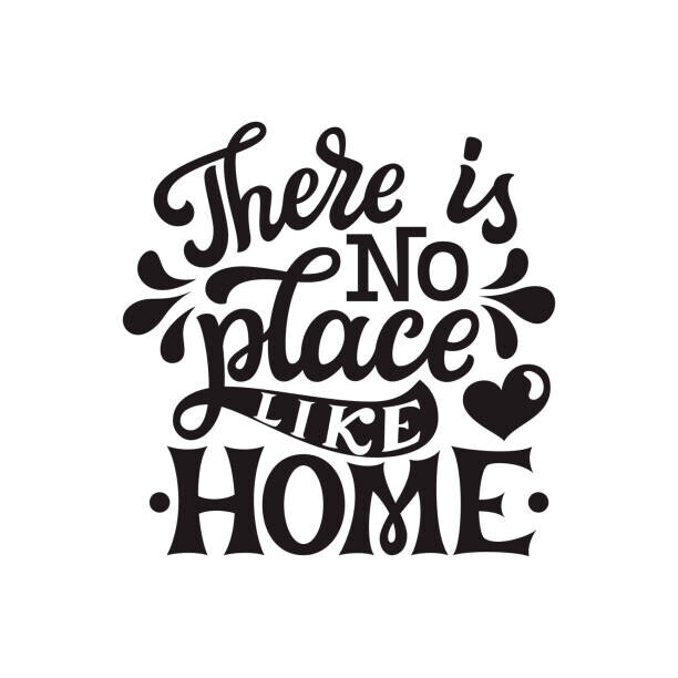 Viktoriia Hrypas Plakát, Obraz - There is no place like home, Viktoriia Hrypas, 40 × 40 cm