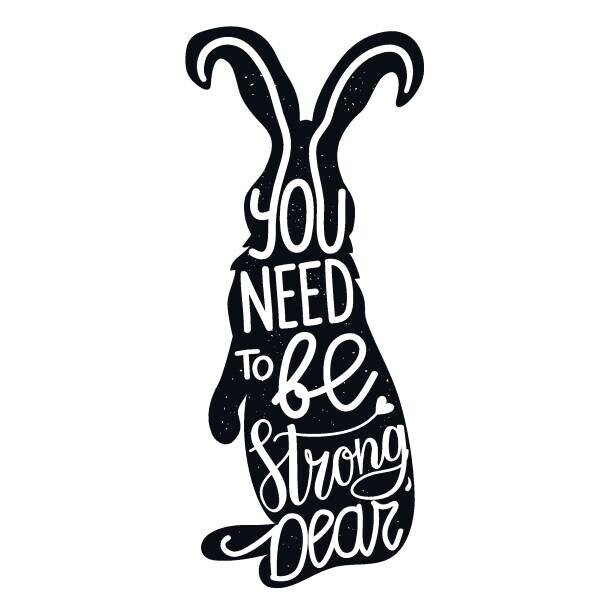 julymilks Plakát, Obraz - Vector vintage typography poster with standing, julymilks, 40 × 40 cm