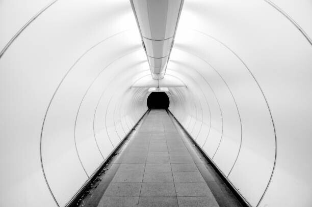 Björn Lauer Plakát, Obraz - underpass in Singapore, Björn Lauer, 40 × 26.7 cm