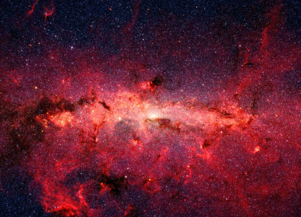 Roberto Machado Noa Plakát, Obraz - Milky Way in Space, Roberto Machado Noa, 40 × 30 cm