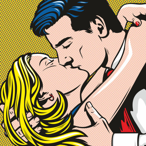 jameslee1 Plakát, Obraz - Loving Embrace, jameslee1, 40 × 40 cm
