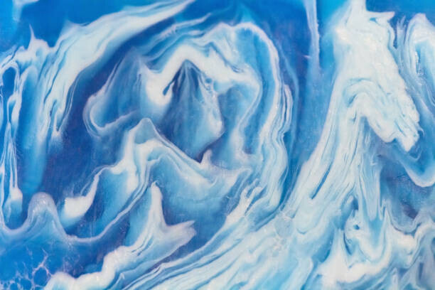 DrPAS Plakát, Obraz - blue dark color soap abstract background, DrPAS, 40 × 26.7 cm