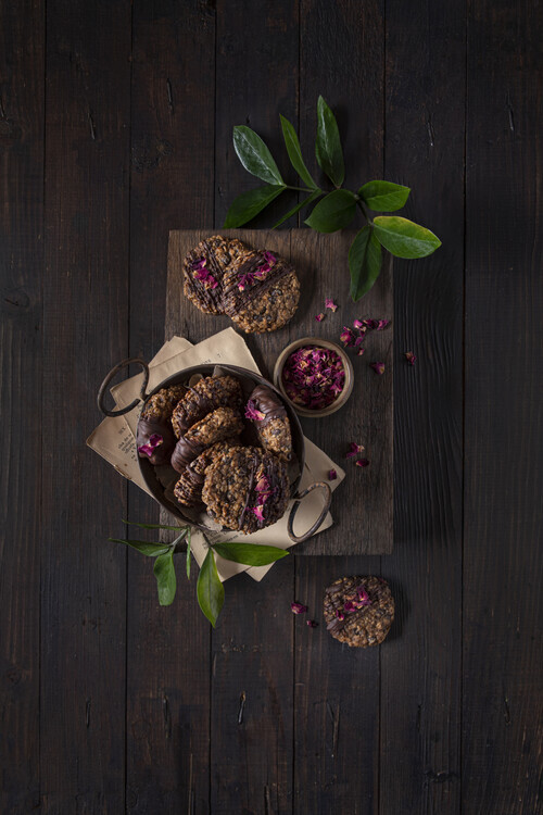 Diana Popescu Plakát, Obraz - 4-Ingredient Breakfast Cookies, Diana Popescu, 26.7 × 40 cm