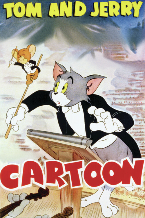 Europosters Plakát, Obraz - Tom & Jerry - Cartoon, 26.7 × 40 cm