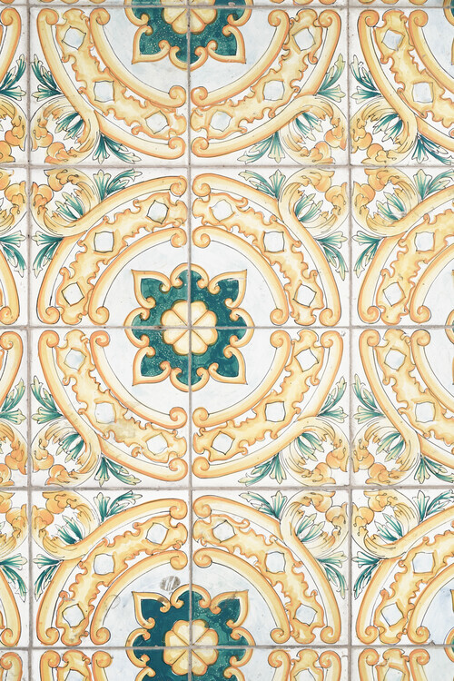 Henrike Schenk Plakát, Obraz - Capri Tiles, Henrike Schenk, 26.7 × 40 cm