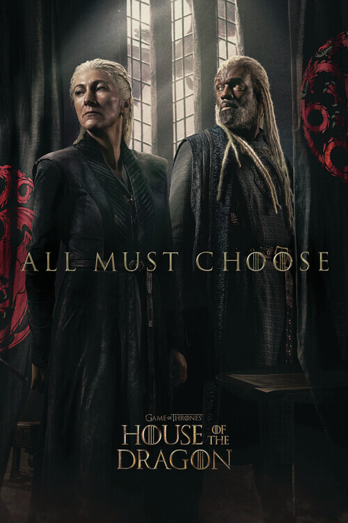Europosters Plakát, Obraz - House of the Dragon - Lord and Princess Velaryon, 26.7 × 40 cm