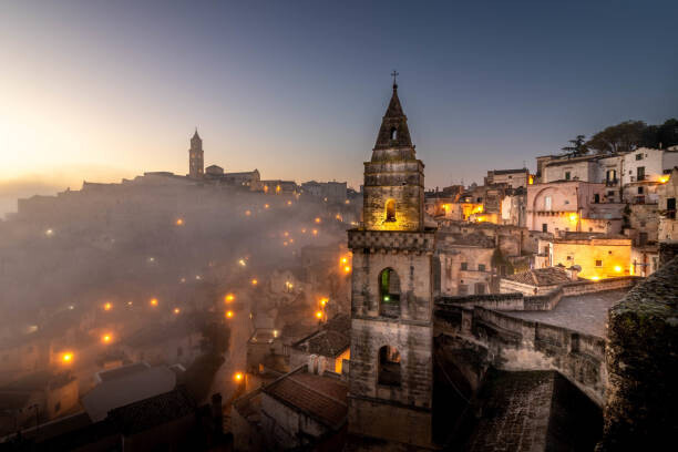 Alexandre Del Pico / 500px Plakát, Obraz - High angle view of illuminated buildings, Alexandre Del Pico / 500px, 40 × 26.7 cm