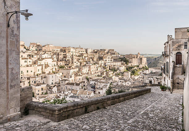 David Madison Plakát, Obraz - View of Matera, Italy, David Madison, 40 × 26.7 cm