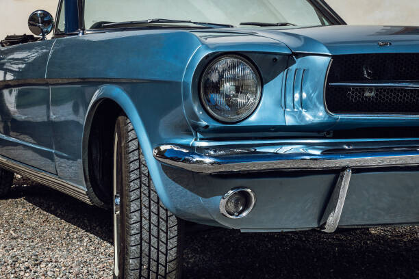 Binnerstam Plakát, Obraz - Classic American car from the sixties, Binnerstam, 40 × 26.7 cm