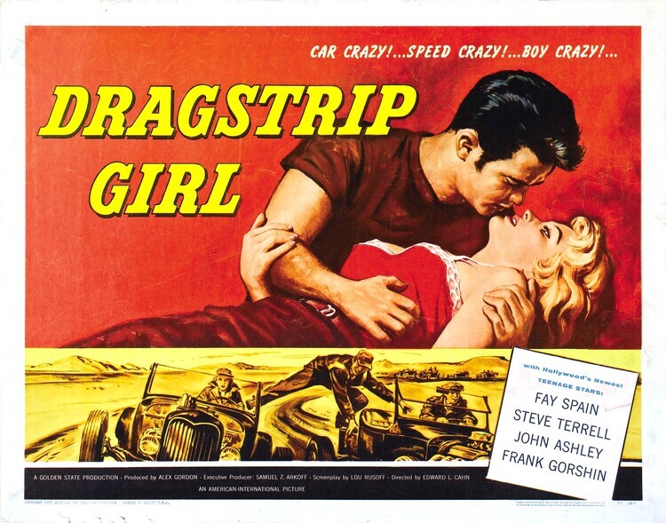 Europosters Plakát, Obraz - Dragstrip Girl 02, 40 × 30 cm
