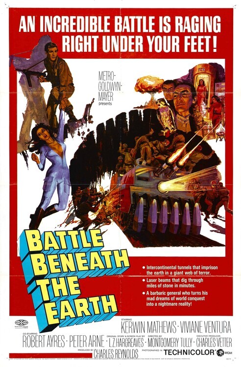 Europosters Plakát, Obraz - Battle Beneath Earth, 26.7 × 40 cm