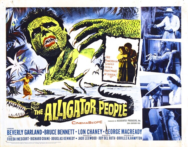 Europosters Plakát, Obraz - Alligator People 02, 40 × 30 cm