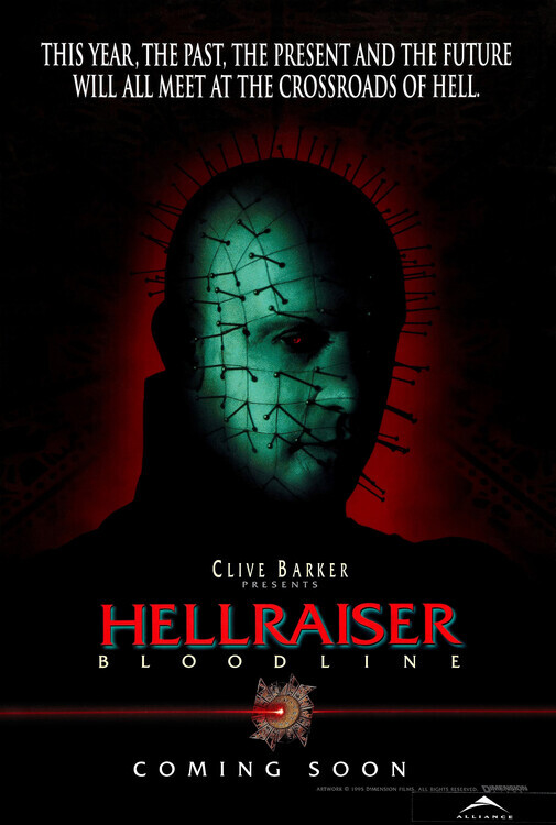 Europosters Plakát, Obraz - Hellraiser 4, 26.7 × 40 cm