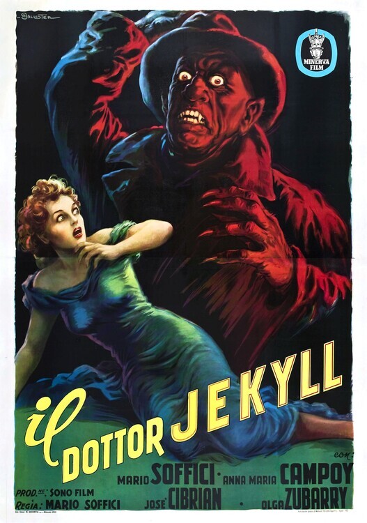 Europosters Plakát, Obraz - Strange Case Of Man And Beast, 26.7 × 40 cm
