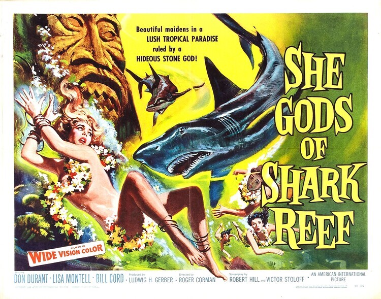 Europosters Plakát, Obraz - She Gods Of Shark Reef 02, 40 × 30 cm