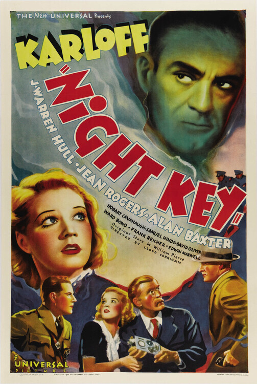 Europosters Plakát, Obraz - Night Key 02, 26.7 × 40 cm