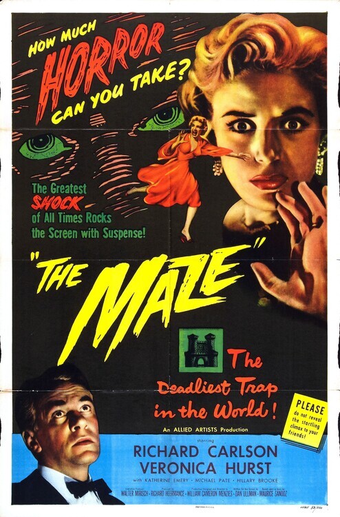 Europosters Plakát, Obraz - Maze 1953, 26.7 × 40 cm