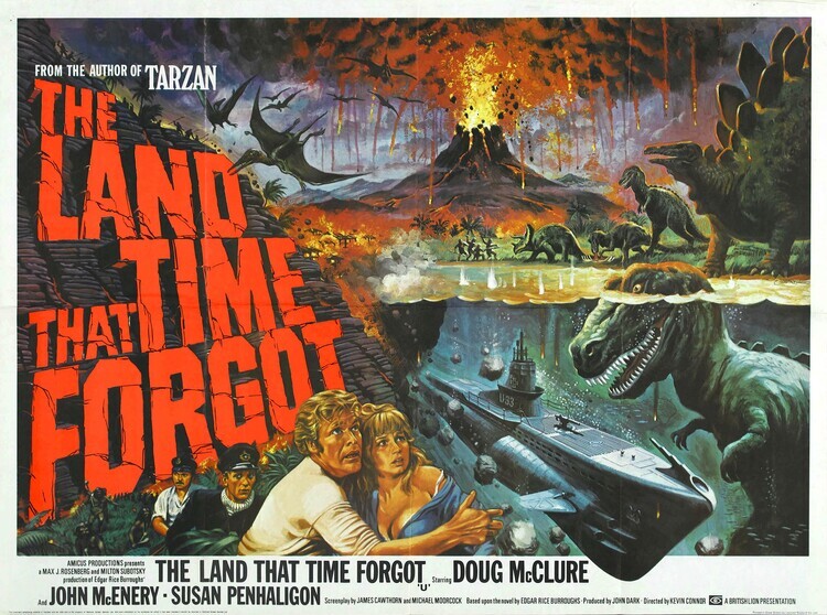 Europosters Plakát, Obraz - Land That Time Forgot 04, 40 × 30 cm