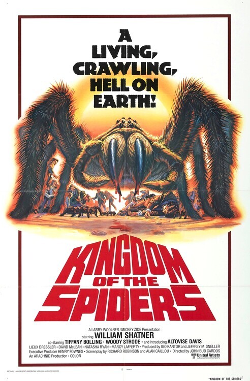 Europosters Plakát, Obraz - Kingdom Of The Spiders 02, 26.7 × 40 cm