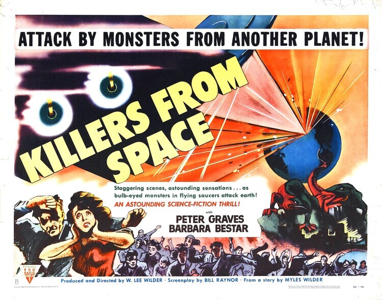 Europosters Plakát, Obraz - Killers From Space 02, 40 × 30 cm