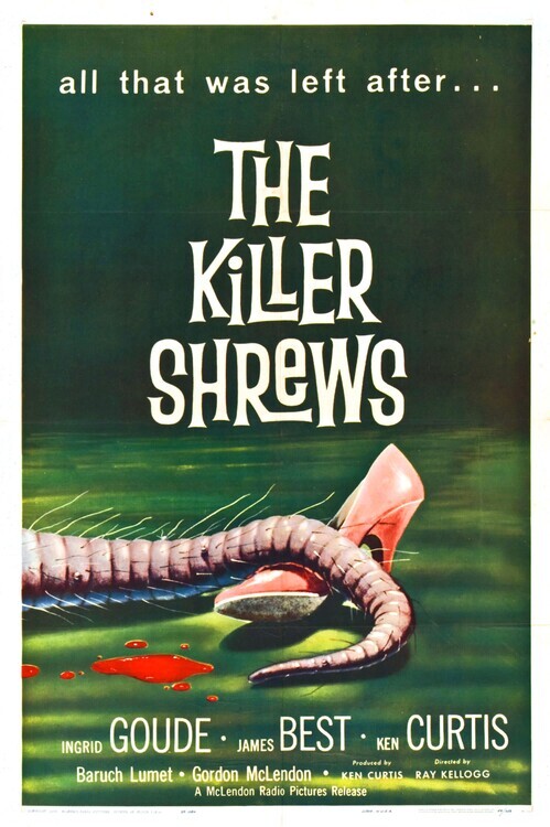 Europosters Plakát, Obraz - Killer Shrews, 26.7 × 40 cm