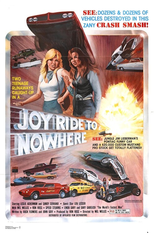 Europosters Plakát, Obraz - Joyride To Nowhere Poster, 26.7 × 40 cm